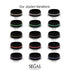 Elegant Men's Emerald Black Ring - Jayden No. 15